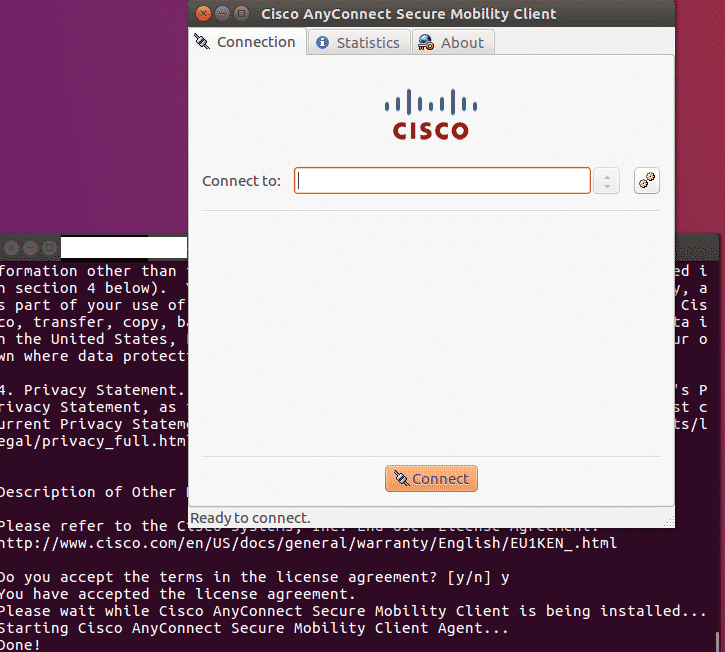 Cisco vpn ubuntu install